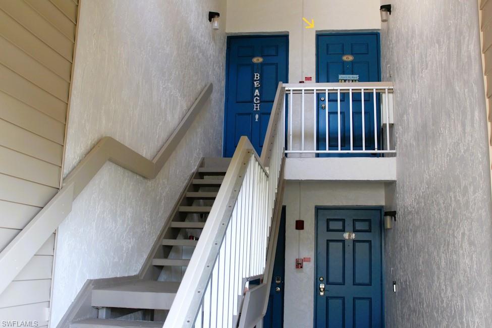 View of stairs