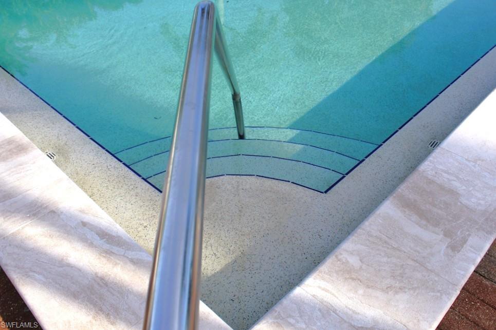 View of pool