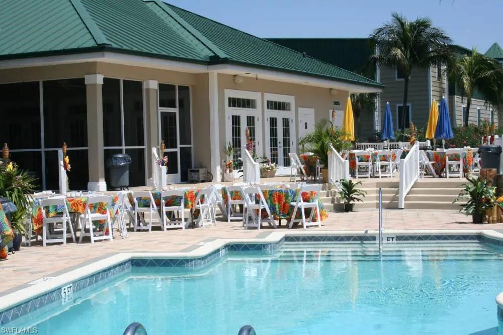 Pool side