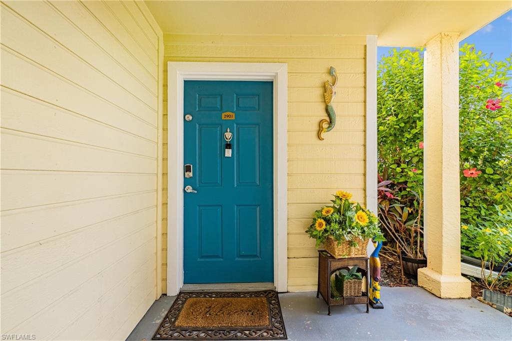 Entrance to property