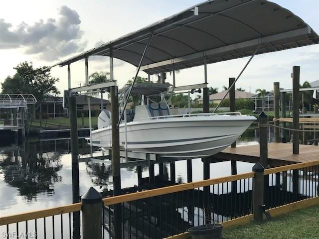 This boat is ALSO for sale!! Boat lift is made for this beautiful Center console!