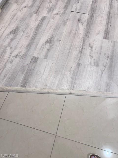 Detailed view of wood finished floors