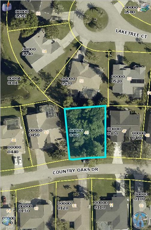 Aerial overview of property's location