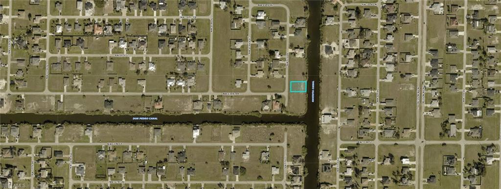 Aerial overview of property's location