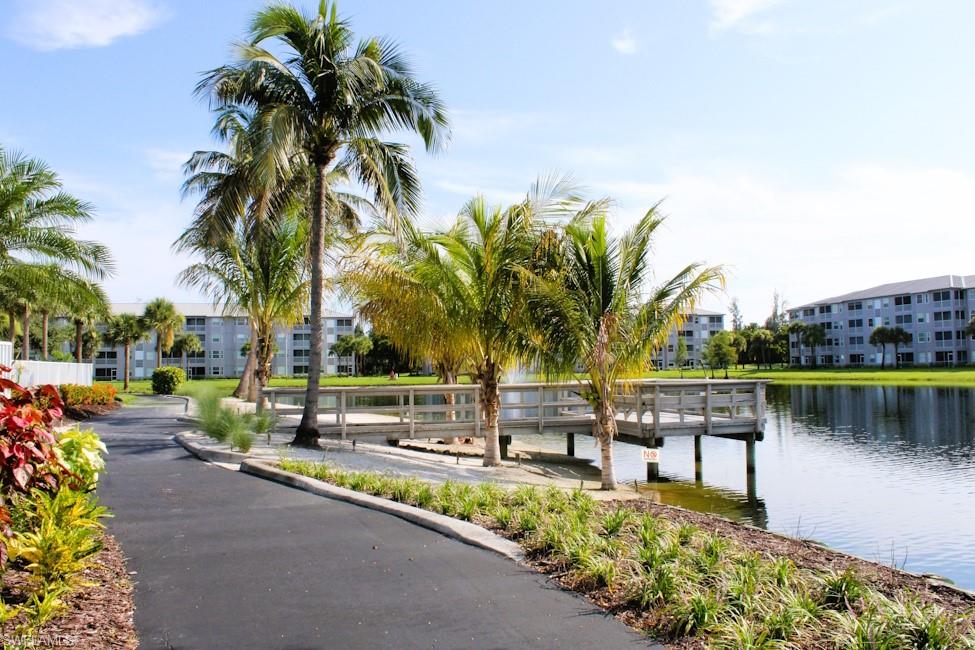View of home's community featuring a water view