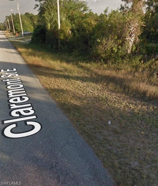 View of asphalt road