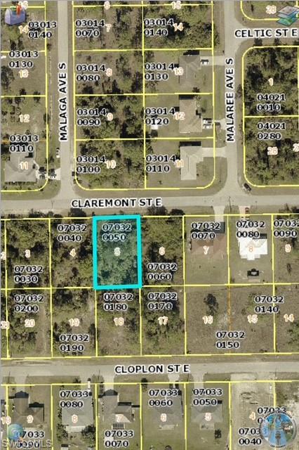 Aerial view of property's location