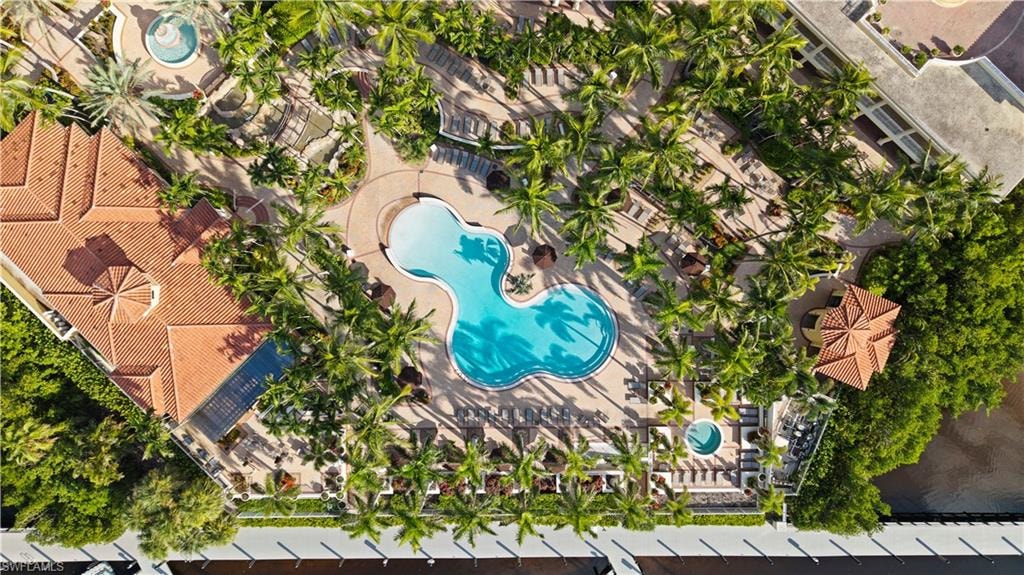 Resort Style Pool and Spa area