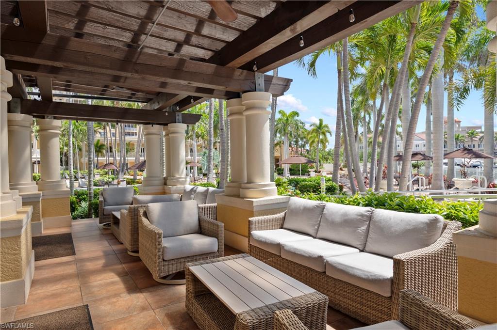 Clubhouse Patio area