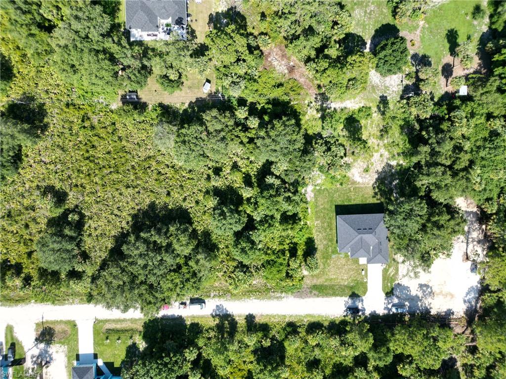 Aerial view of property's location