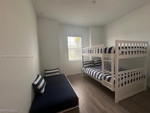 3rd Bedroom  sleeps 5 people with wood-type flooring
