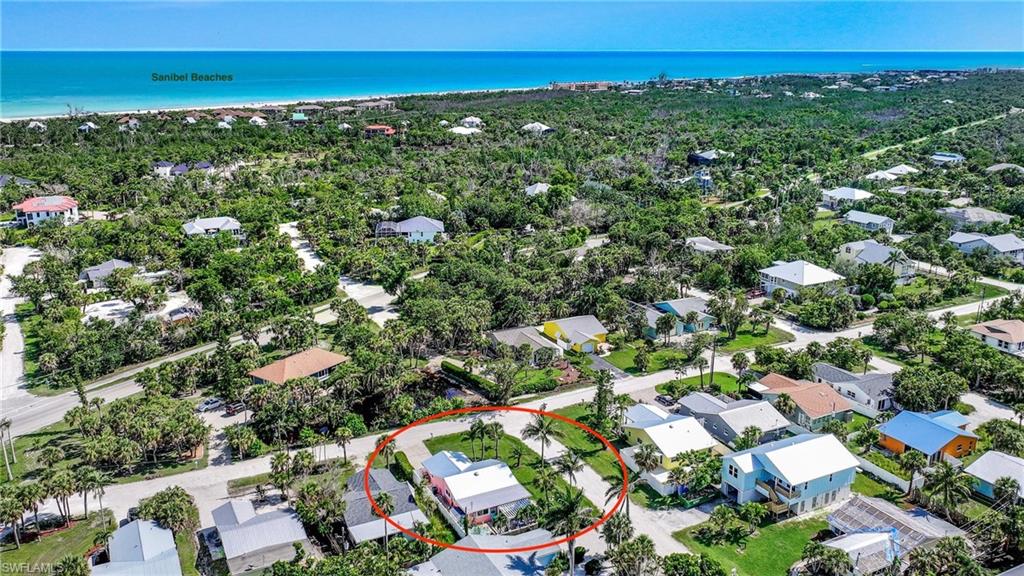 Aerial View To The Beach