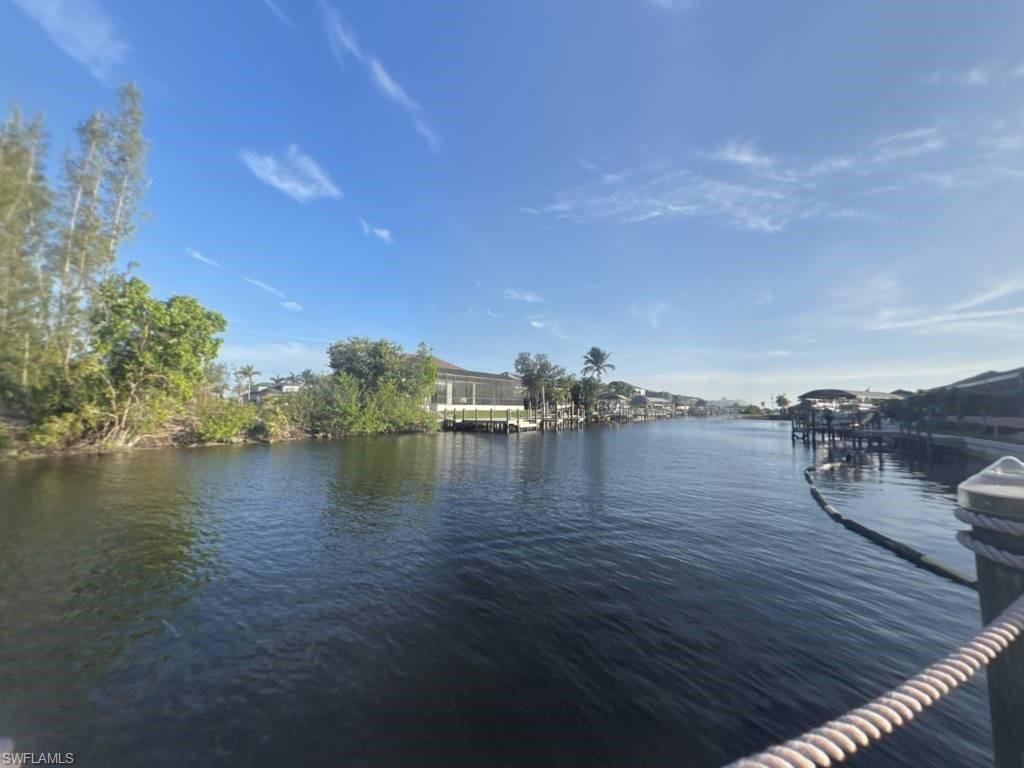 View of canal going south