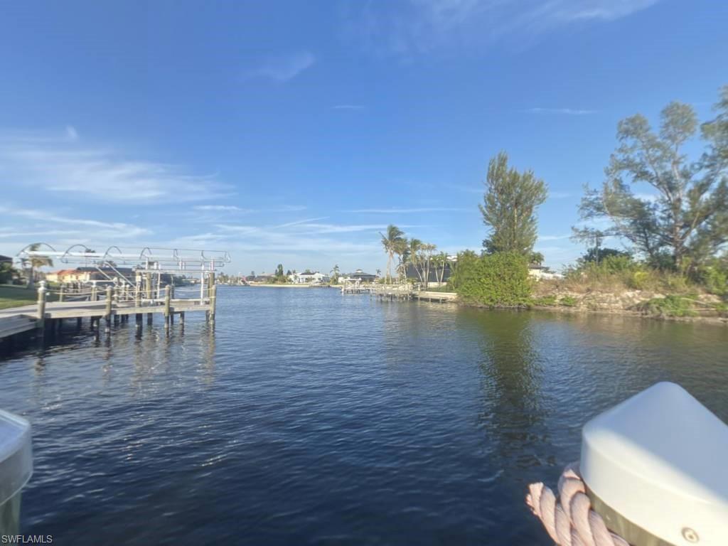 North side, view toward canal intersection