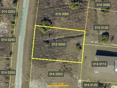 Aerial view of property's location