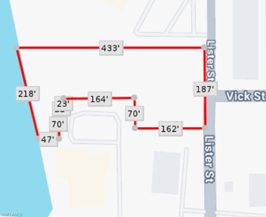 Easy access to Edgewater, US-41, Kings Hwy, Harborview, Punta Gorda and I-75. Medical office abuts south property line. Waterfront access to canal.