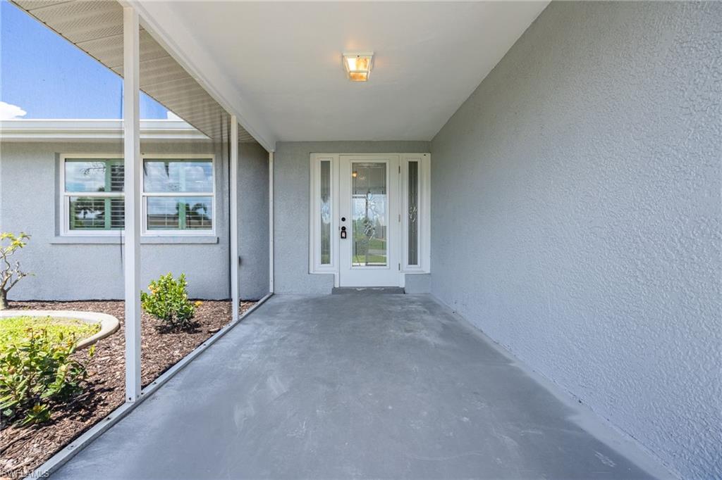 Breezeway Leading to Front Entrance