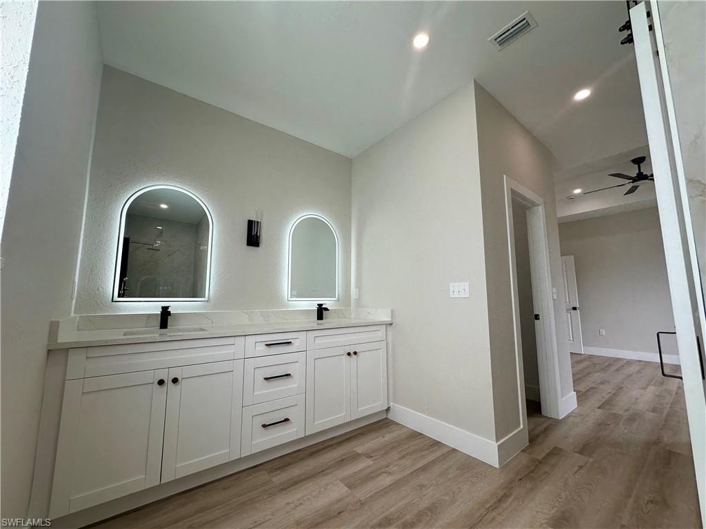 Unfurnished dining area featuring ornamental molding and light wood-style flooring