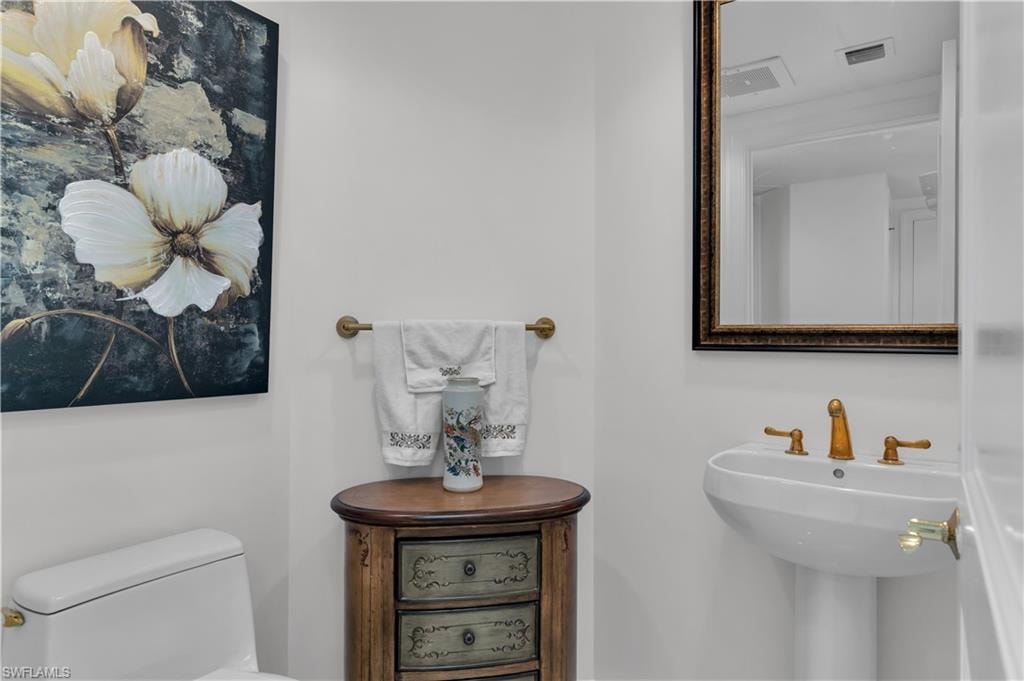 Bathroom with toilet