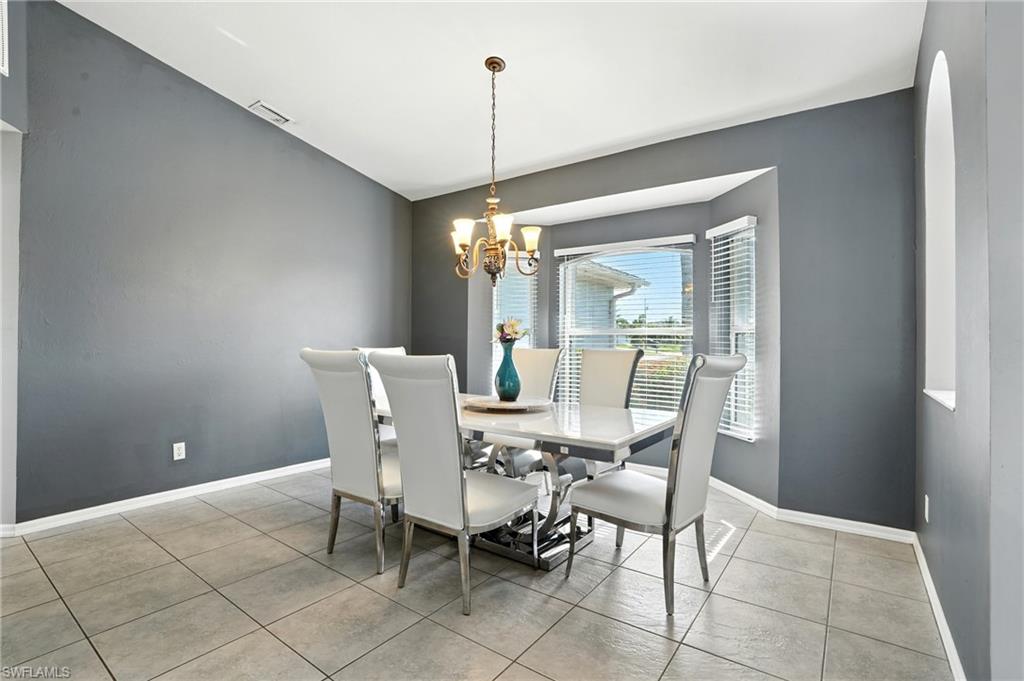 Formal Dining Space with natural light