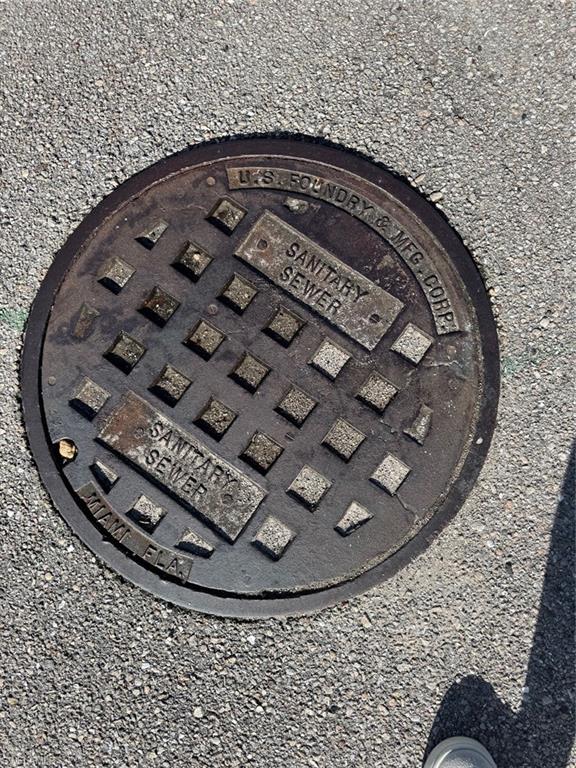 Exterior view of a water meter