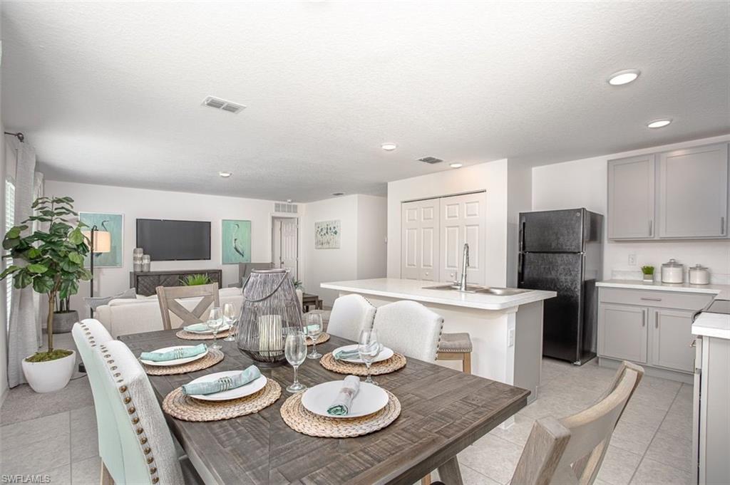 Model home - actual features may vary.
