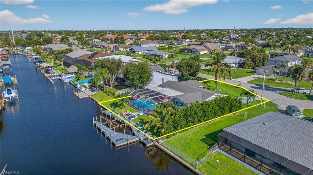 Long canal view