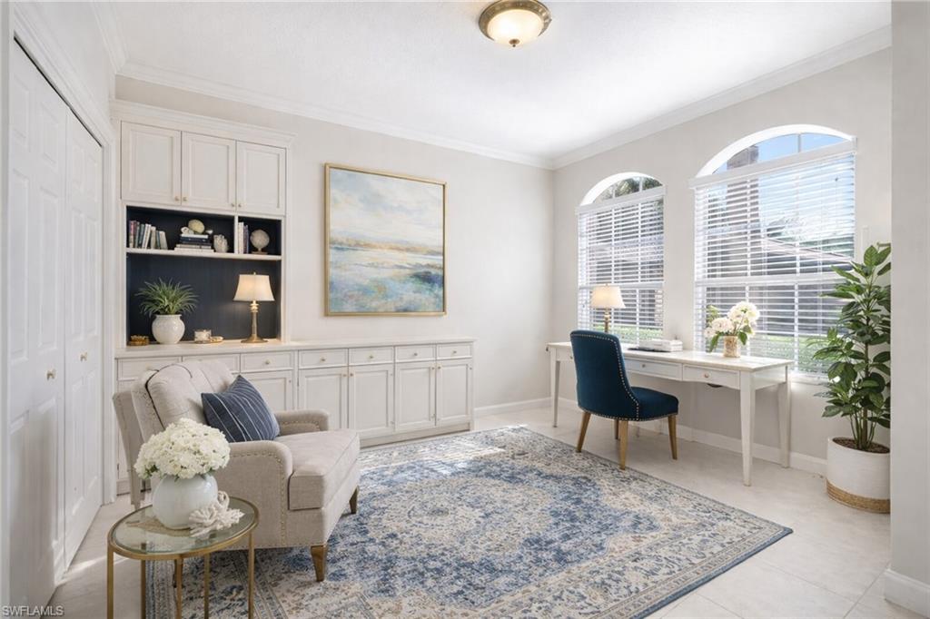 Digitally staged office