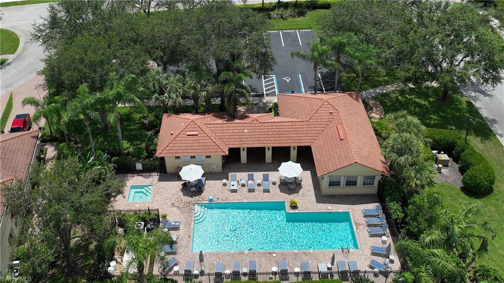 2nd  community Clubhouse with pool at the other end of the community