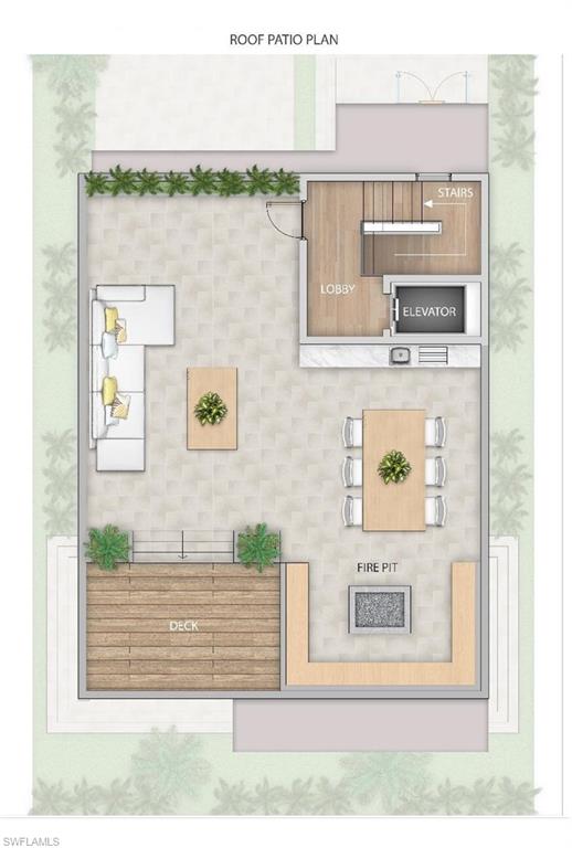 RENDERING:View of floor plan / room layout