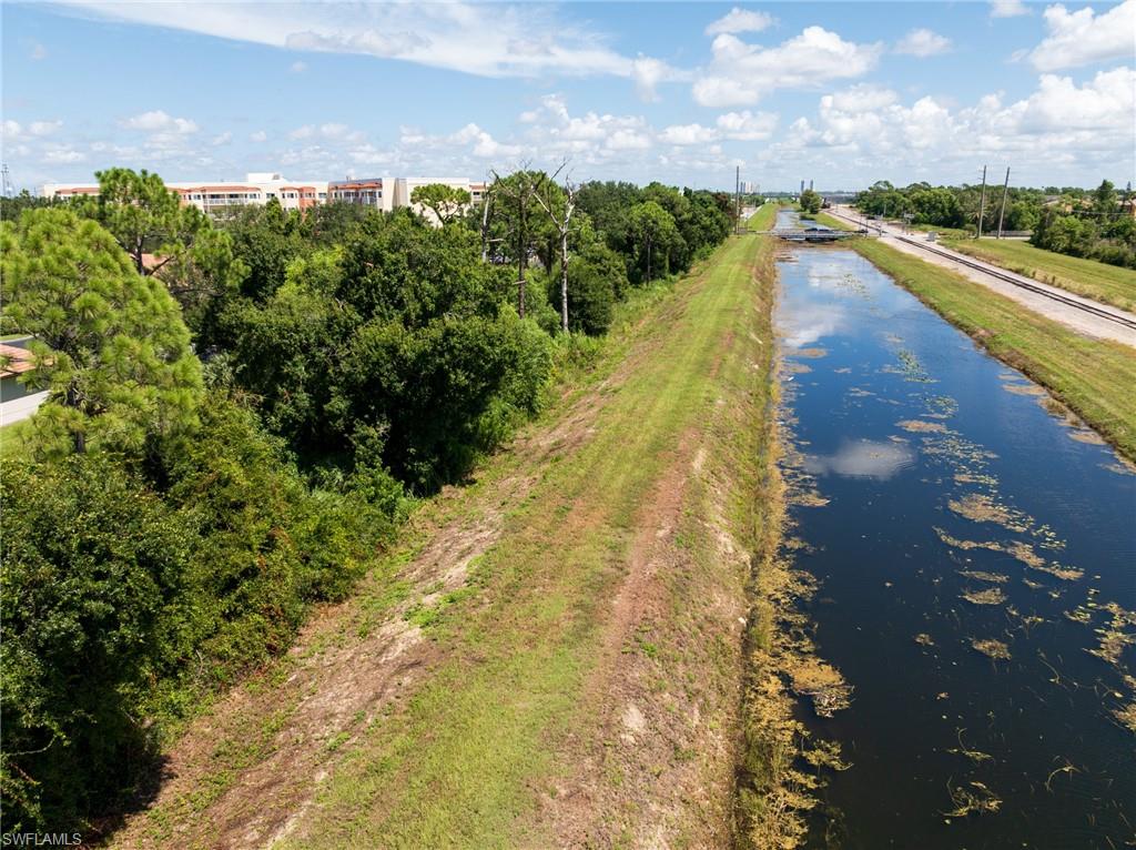Commercial lot along Ten Mile Canal