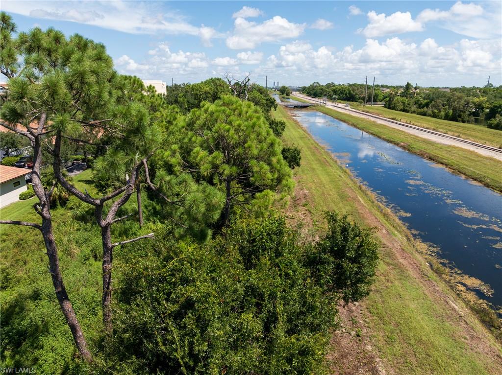 Commercial lot along Ten Mile Canal