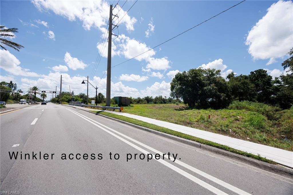 Access point from Winkler Ave