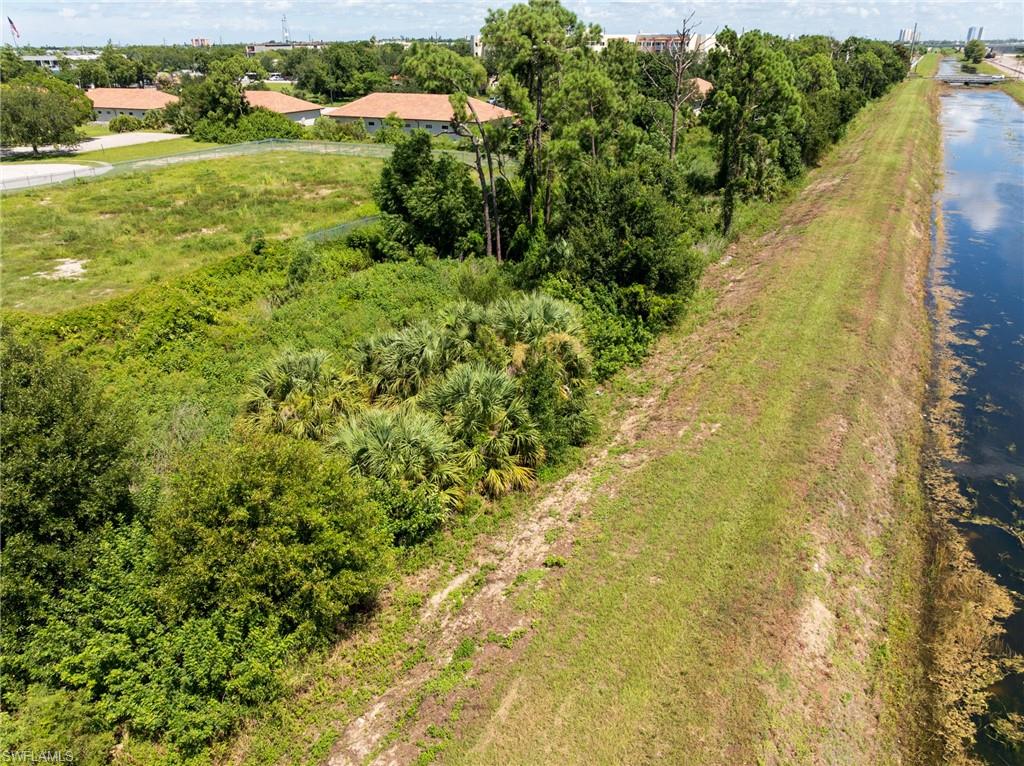 Commercial lot along Ten Mile Canal