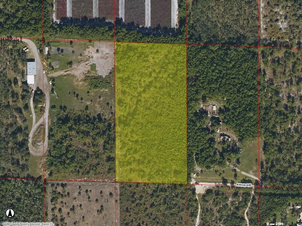 Map / location featuring 5 acres next door property parcel outlined