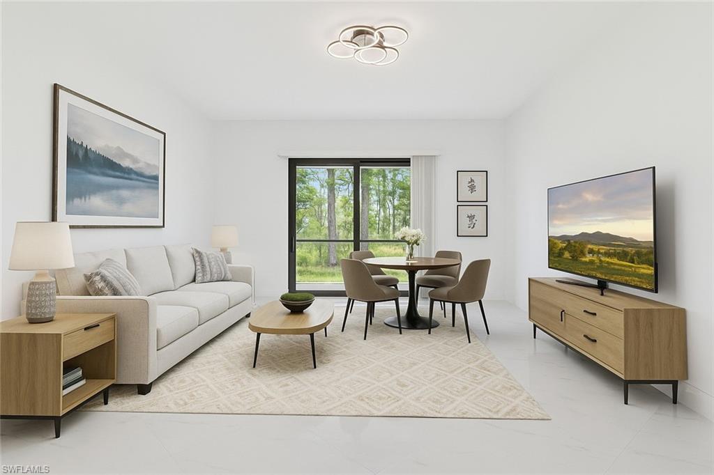 View of living area