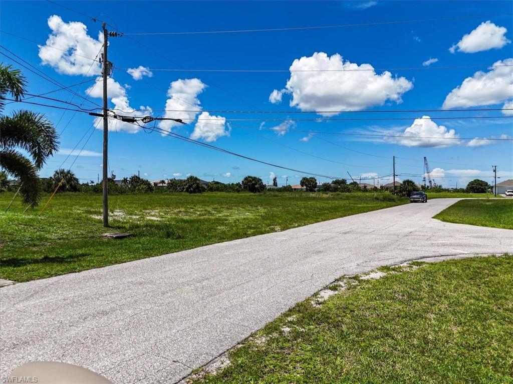 View of asphalt street