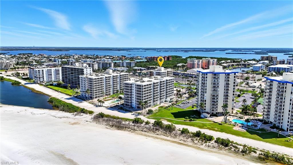 Bird's eye view of a large body of water - Virtually Edited Image