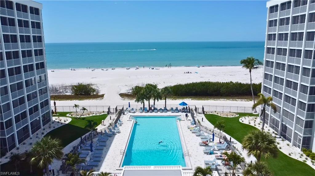 Water view with beach on the Gulf - Virtually Edited Image