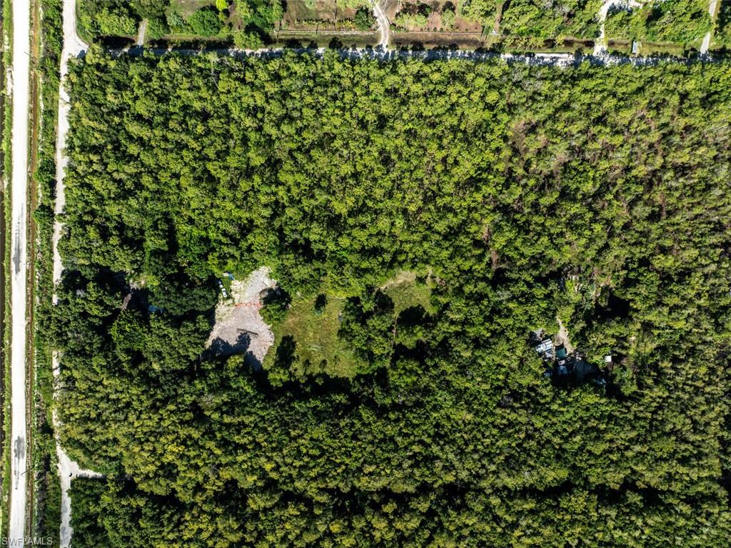 Aerial view of property's location