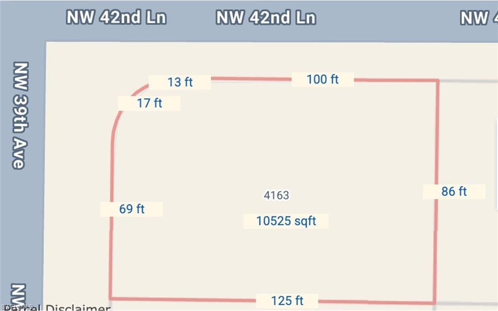 Map / location of property area
