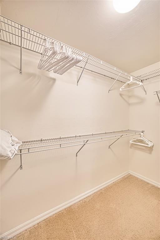 View of spacious closet