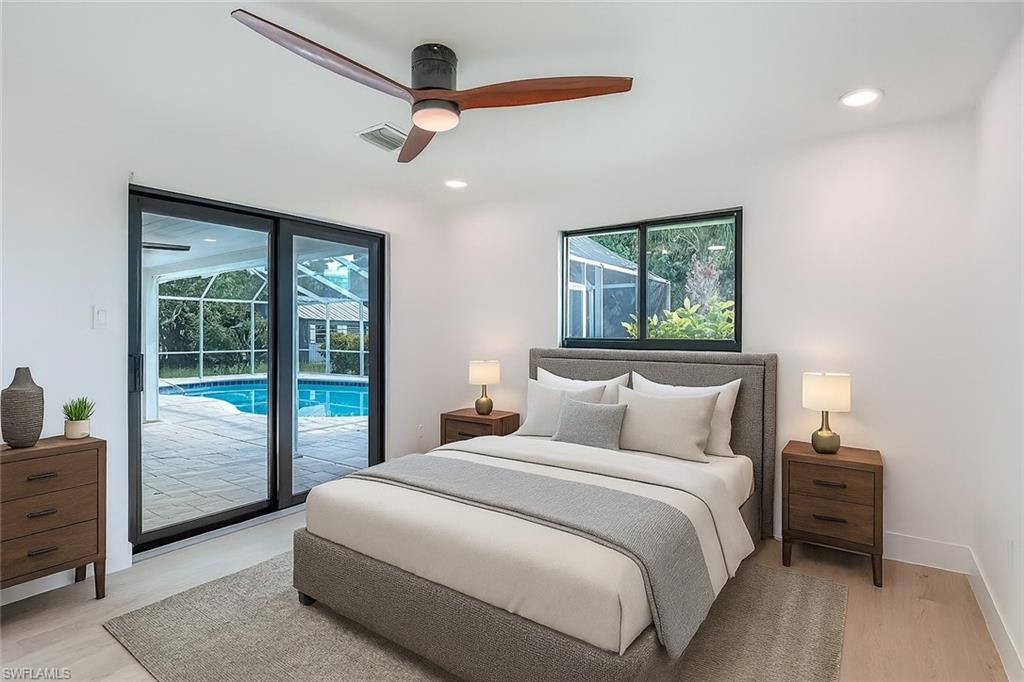 virtually staged guest room 1