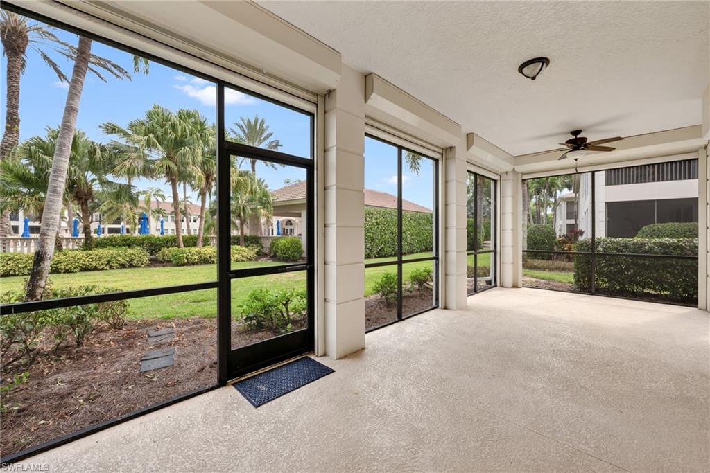 Large screened in patio