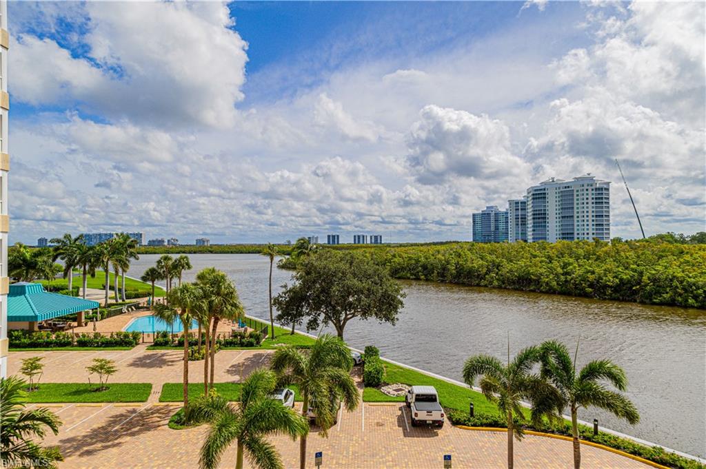 View of Vanderbilt Channel from the pool