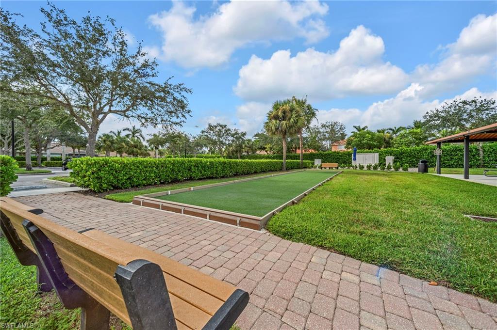 View of community  bocce ball area