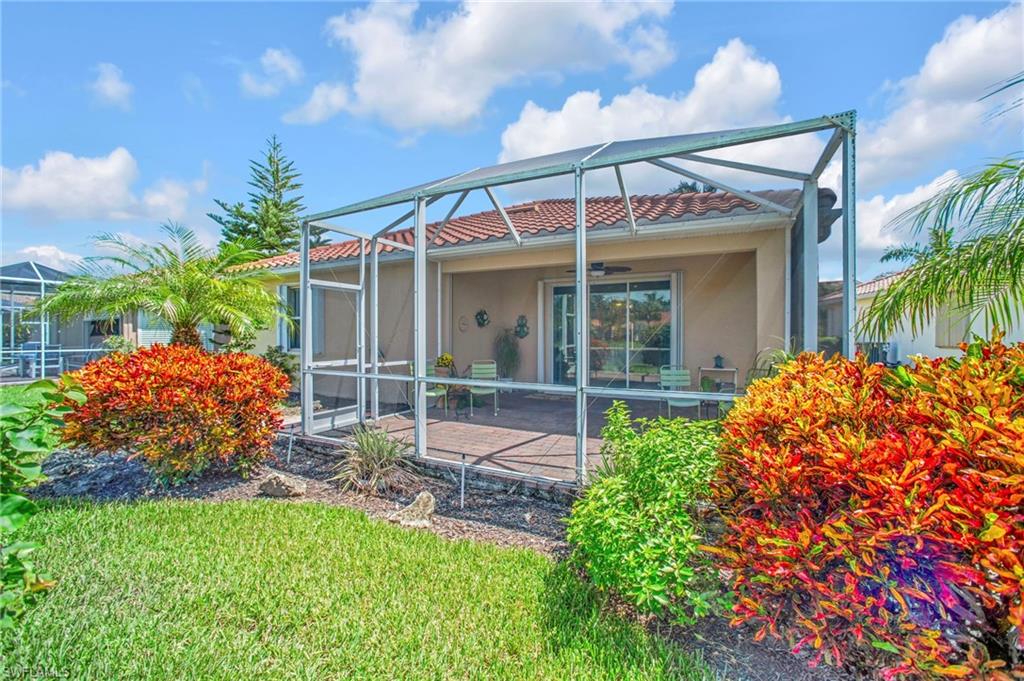 Rear view of property