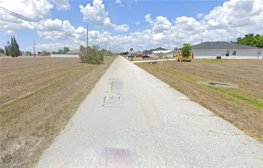 View of asphalt road