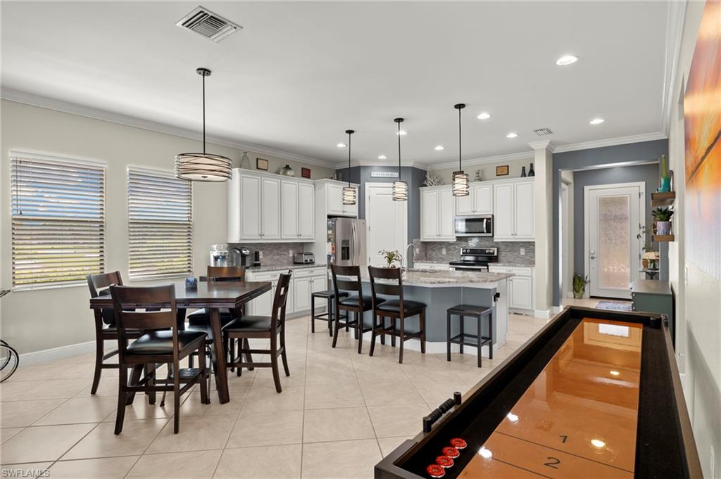 Flows to Kitchen