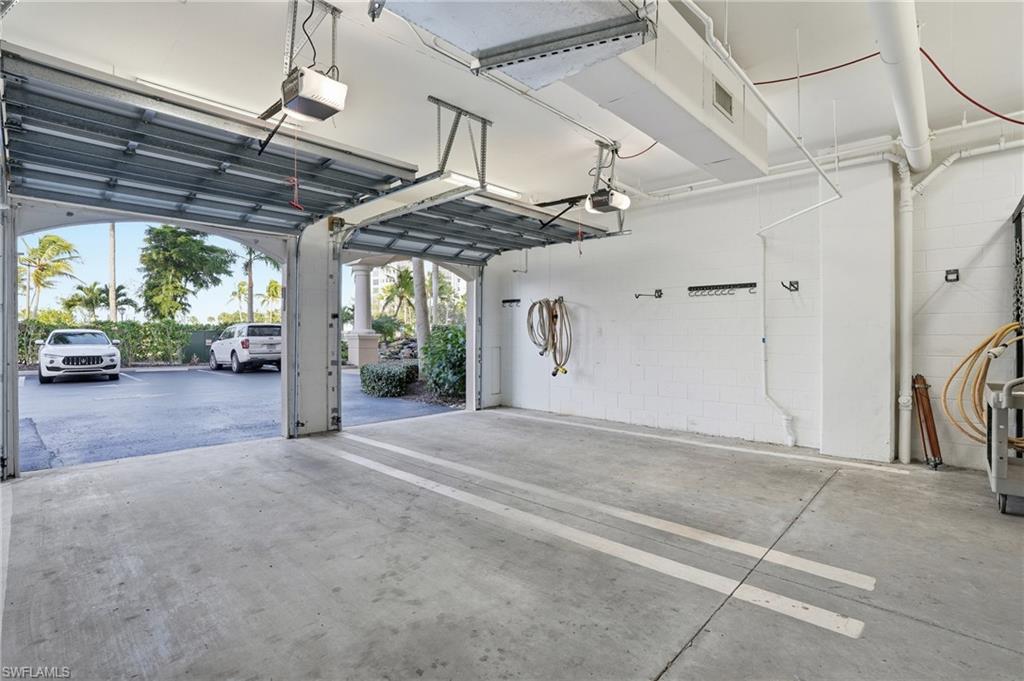 Garage with a garage door opener - Virtually Edited Image